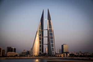 Bahrain World Trade Center in Manama, Bahrain