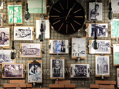 famous filipinos on wall in bar